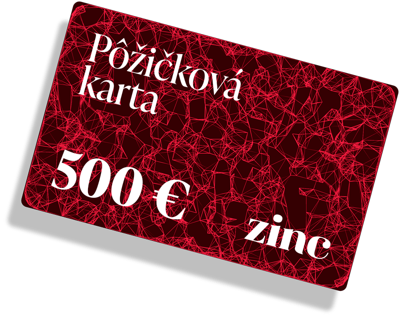Pôžičková karta Zinc pôžičky